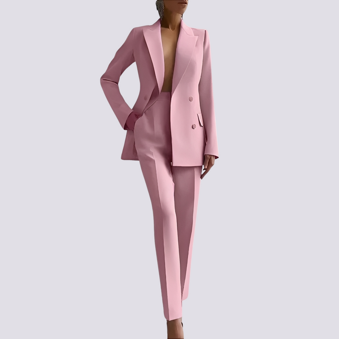 Fannie - Costume formel à simple boutonnage