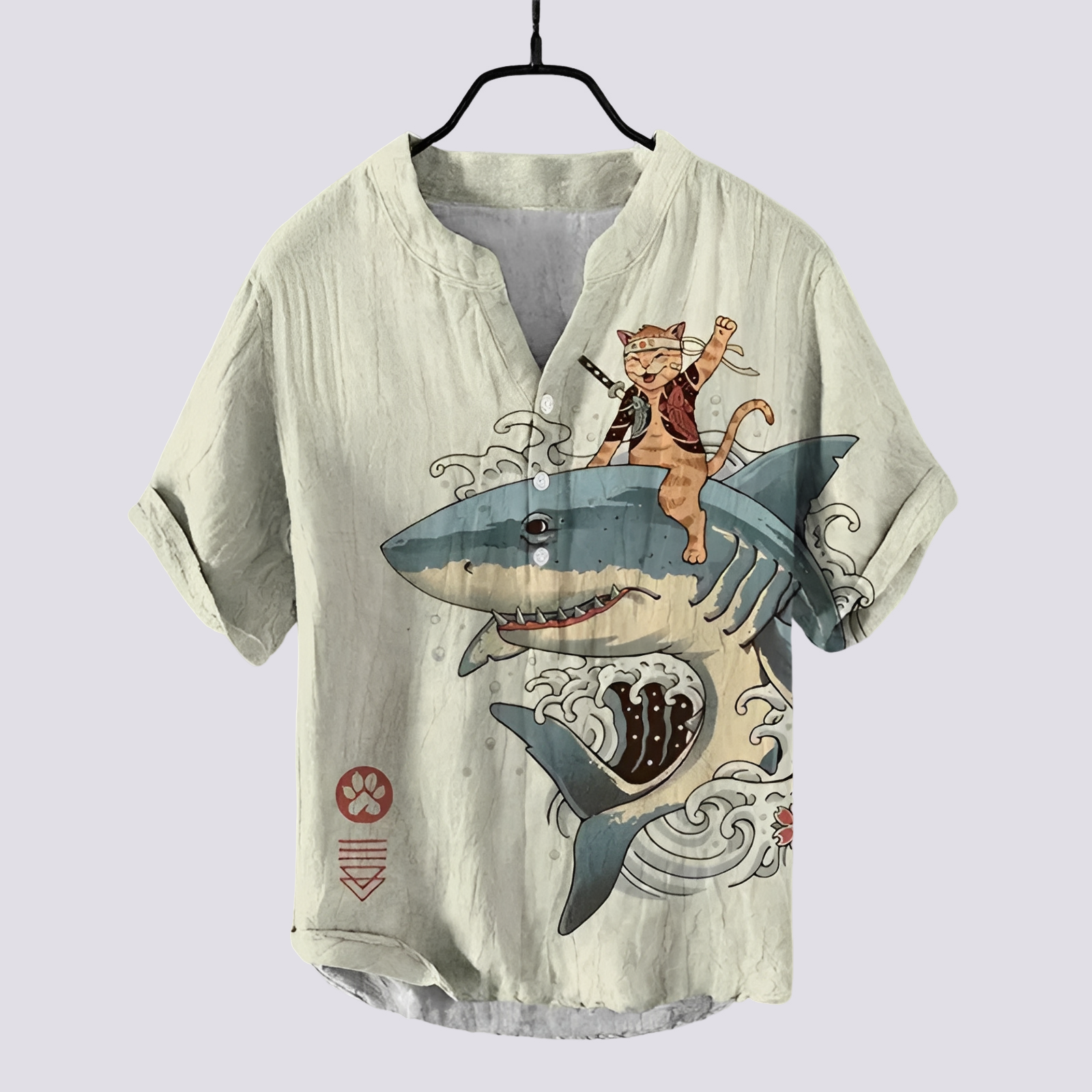 Fiona - T-shirt élégant avec imprimé artistique pour femmes