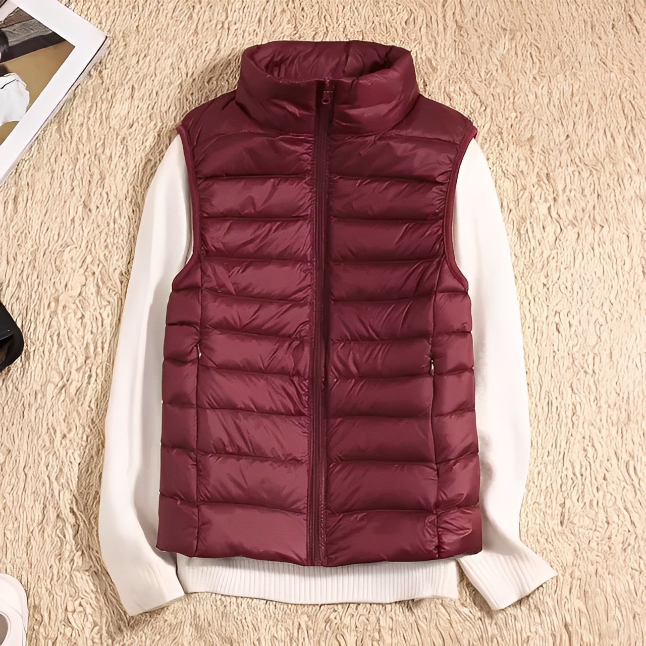 Sophie - Gilet léger et chaud
