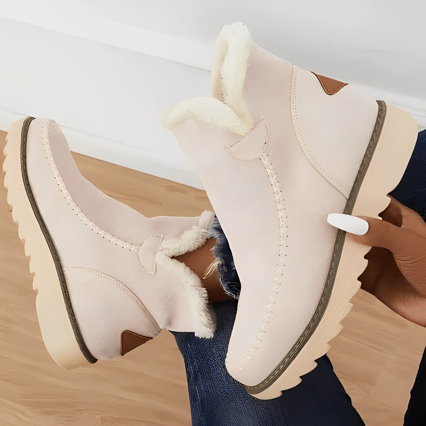 Valary - Chaussures confortables pour femmes faciles à enfiler