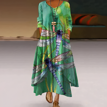 Kalin - Robe élégante avec ourlet irrégulier pour femmes