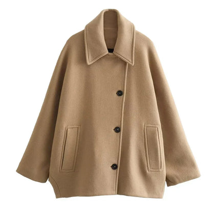 Malia - Coat for women in cashmere wool