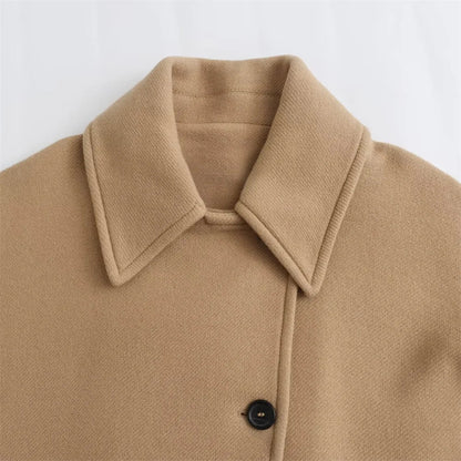 Malia - Coat for women in cashmere wool