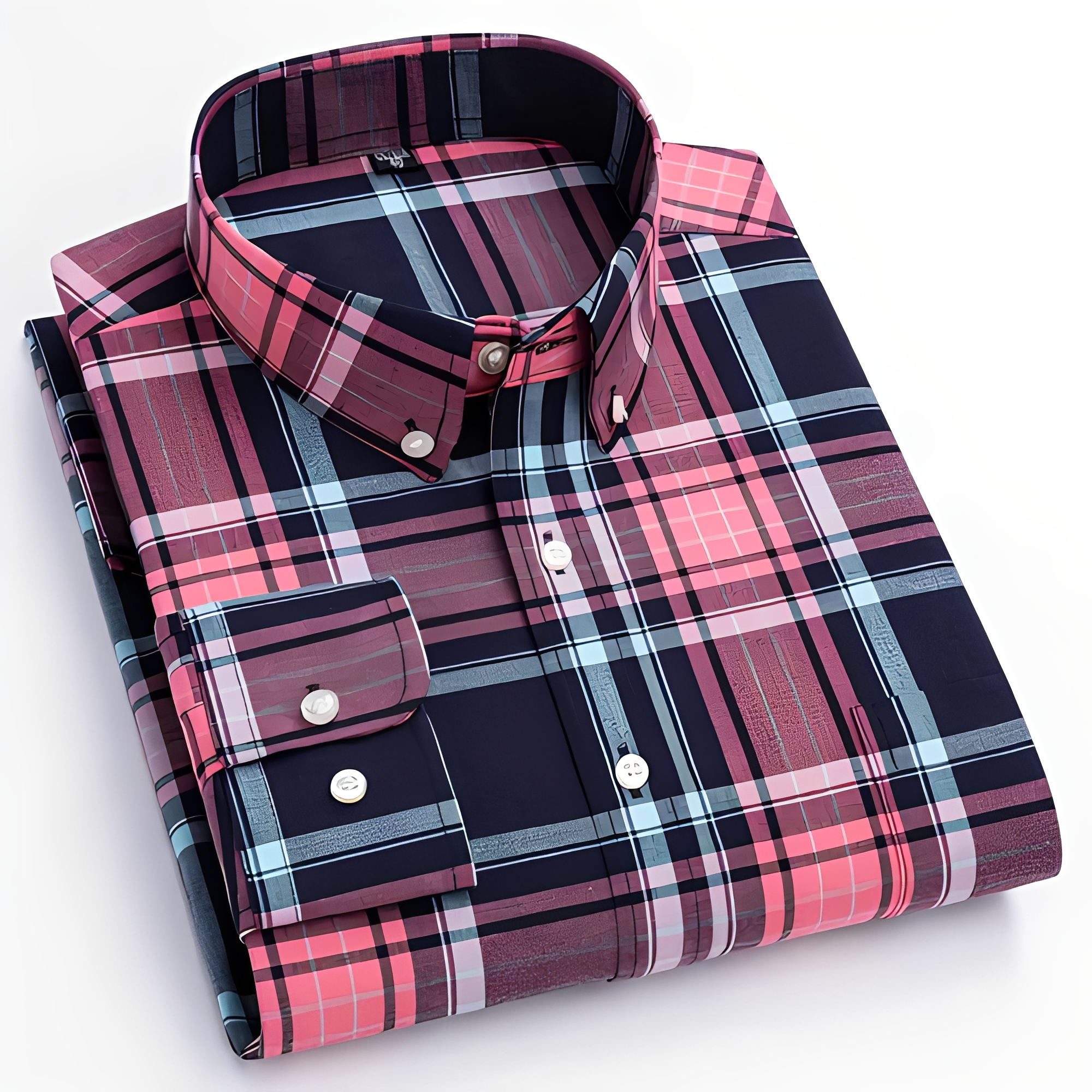 Aldrine - Chemise homme manches longues style casual