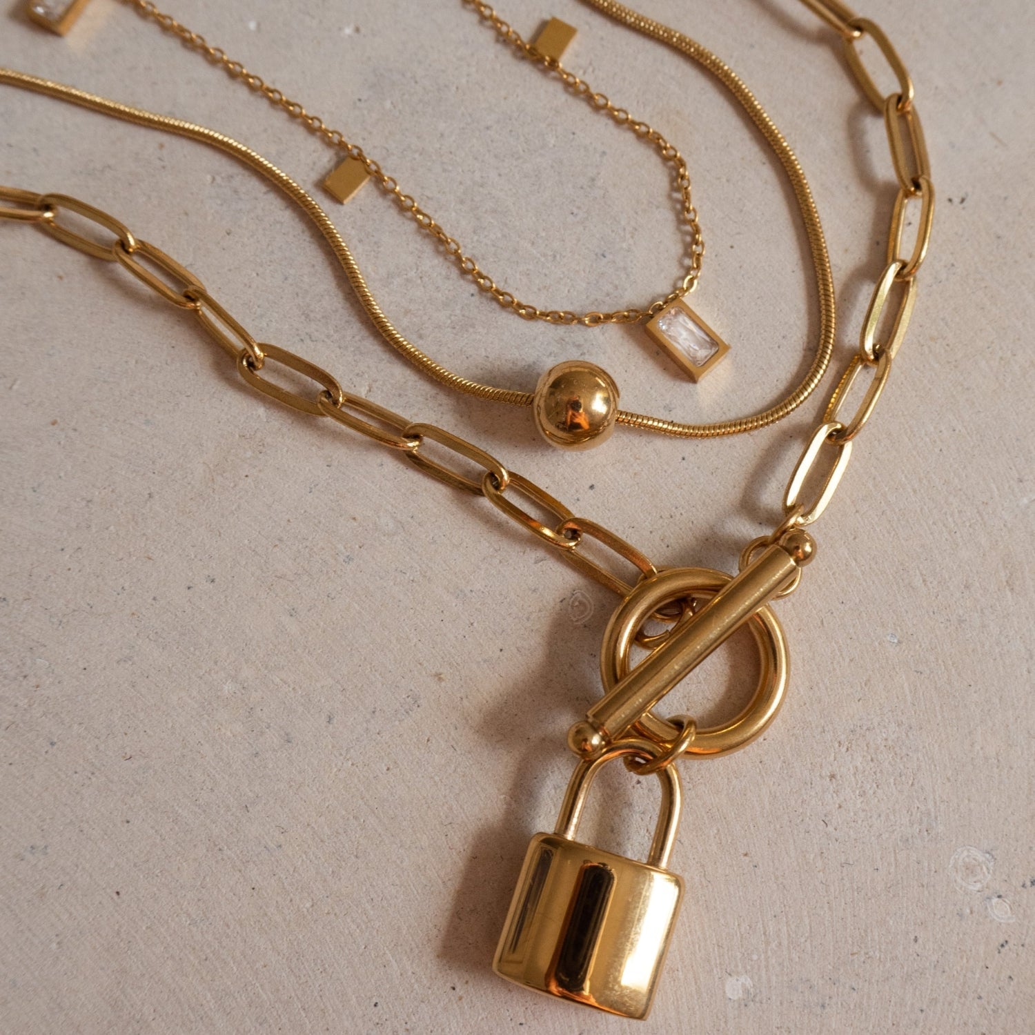 Goodlove - Collier avec pendentif de cadenas