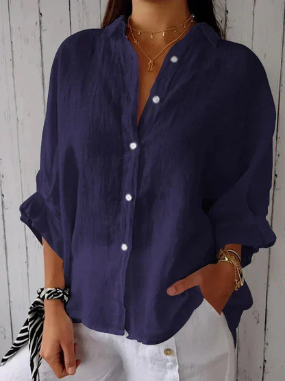 Madison - Timeless elegant blouse with buttons