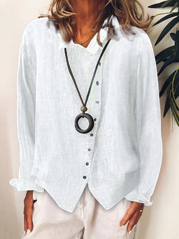Liv – Chemise longue décontractée pour femme