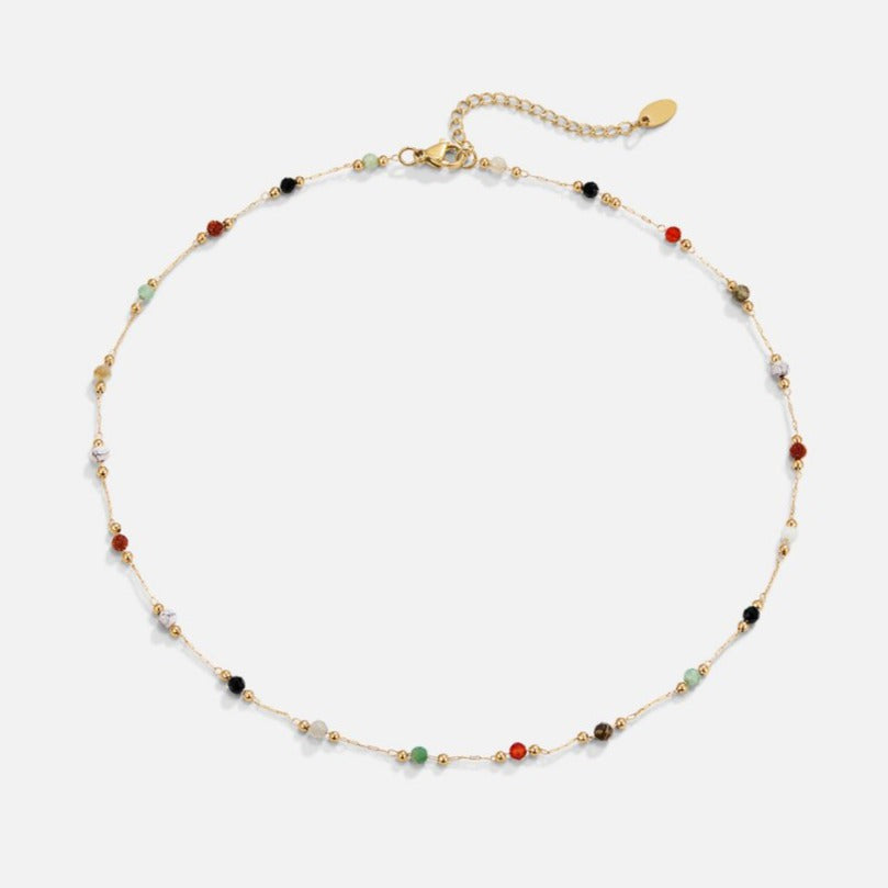 Lala - Collier avec perles et pierres