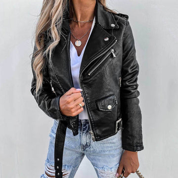 Rubie - Veste en cuir pour femmes