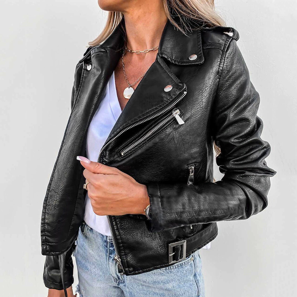 Rubie - Veste en cuir pour femmes