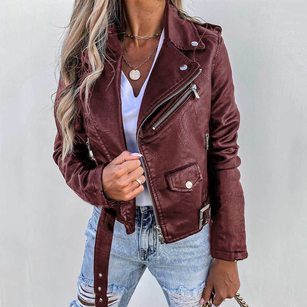 Rubie - Veste en cuir pour femmes