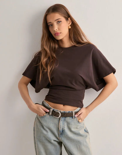 Leonie – Haut Confortable à Taille Élastique