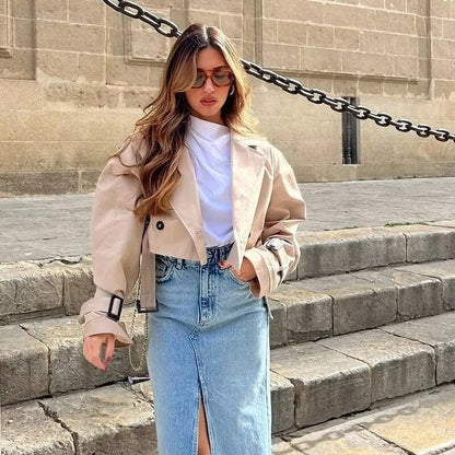 Federica - Le trench court moderne