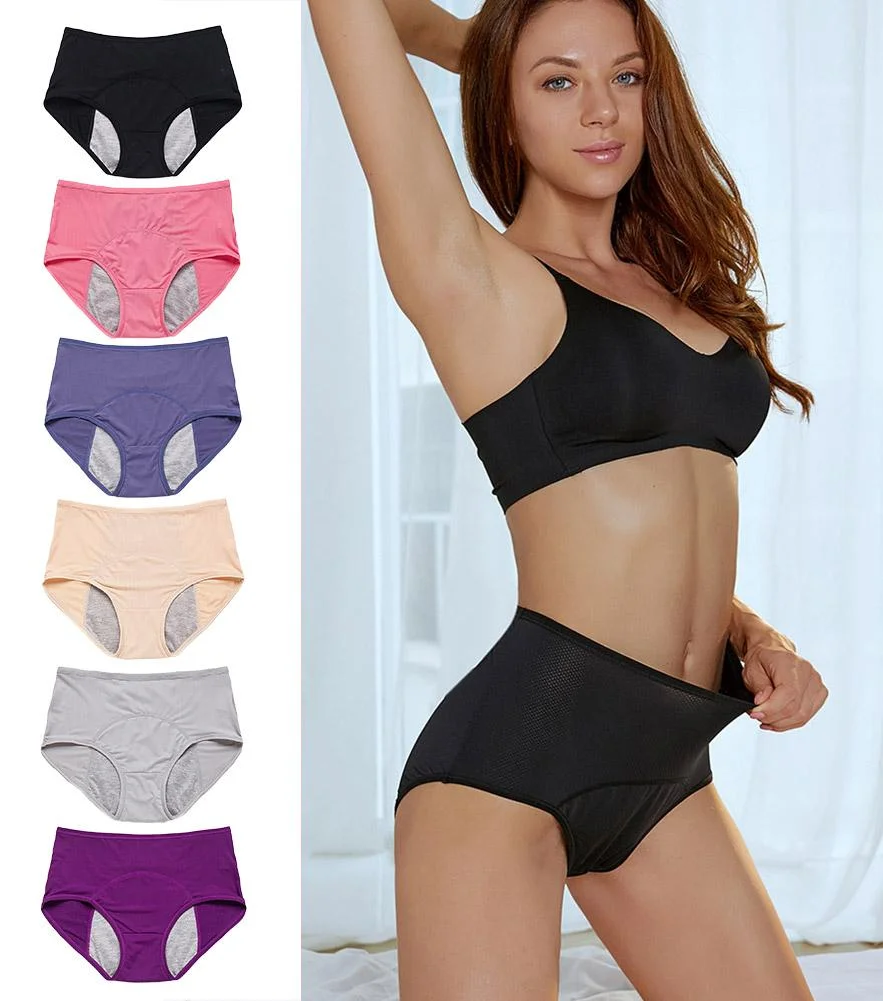 AllDry - Sous-vêtements conçus pour éviter les fuites, paquet de trois