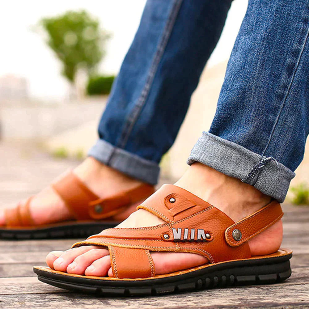 Boris - Sandales orthopédiques haut de gamme pour homme