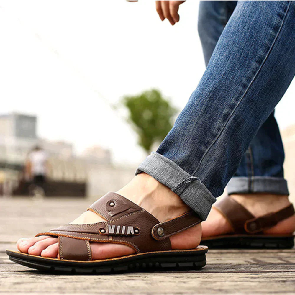 Boris - Sandales orthopédiques haut de gamme pour homme