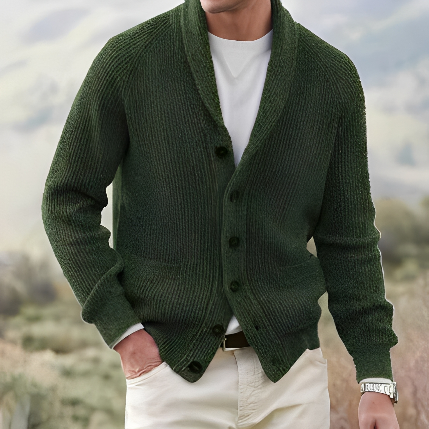 Kendrik - Cardigan homme chaud et agréable