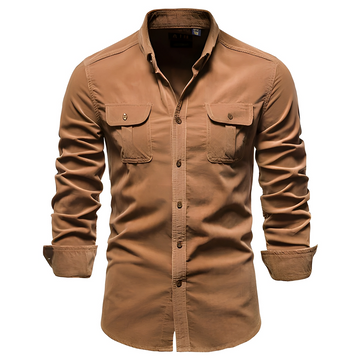 Blake - Chemise homme décontractée à manches longues