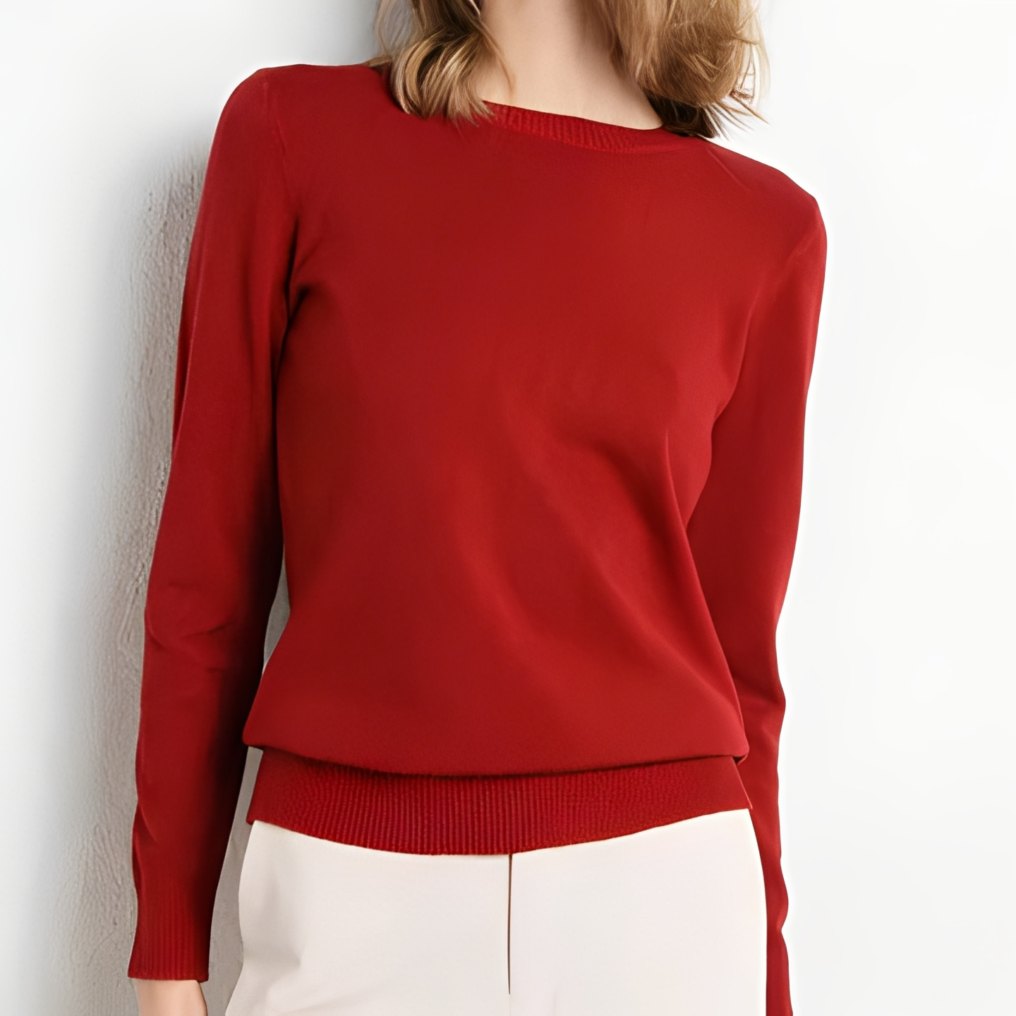 Kerren - Pull chaud et classique pour femmes