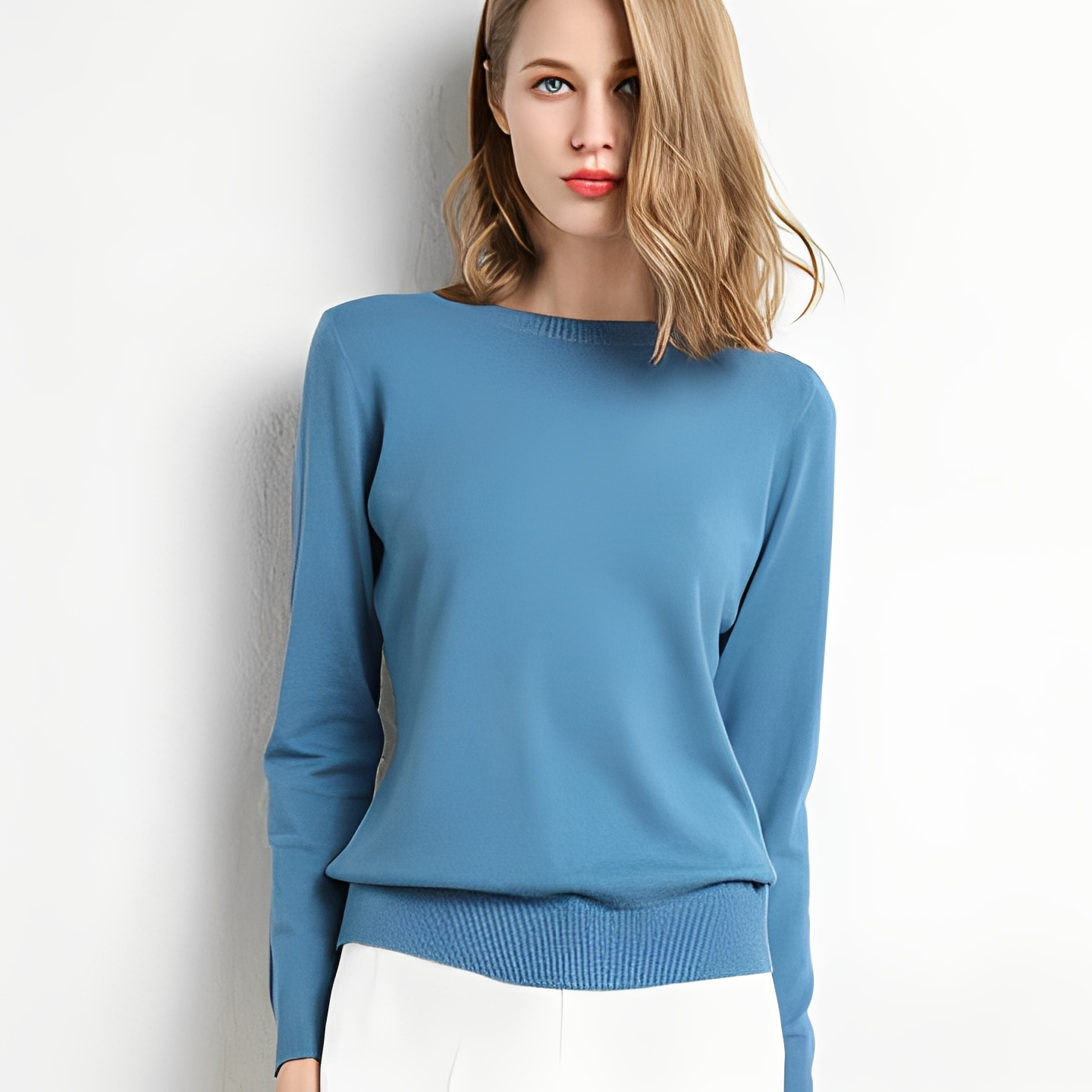 Kerren - Pull chaud et classique pour femmes