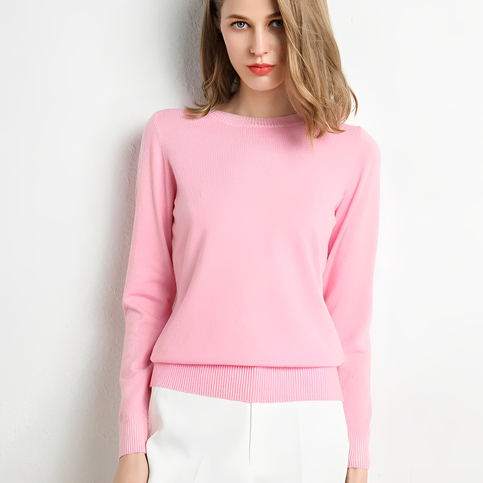 Kerren - Pull chaud et classique pour femmes