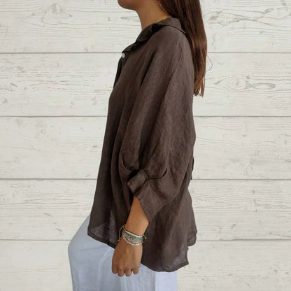 Madison - Timeless elegant blouse with buttons