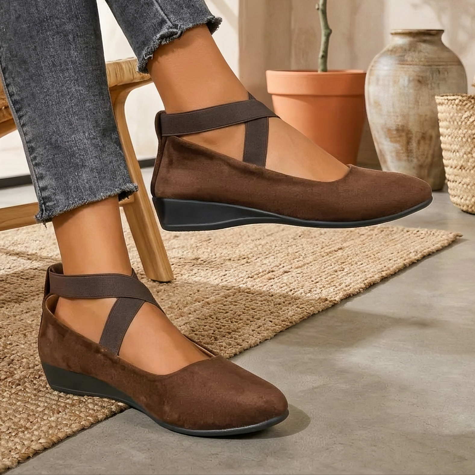 Rhea - Chaussures Vintage Confortables