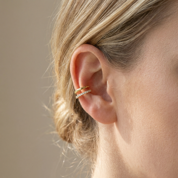 Kelly – Manchon d'oreille doré