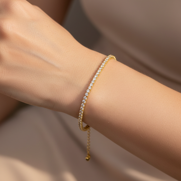 Cher – Bracelet élégant en zircon