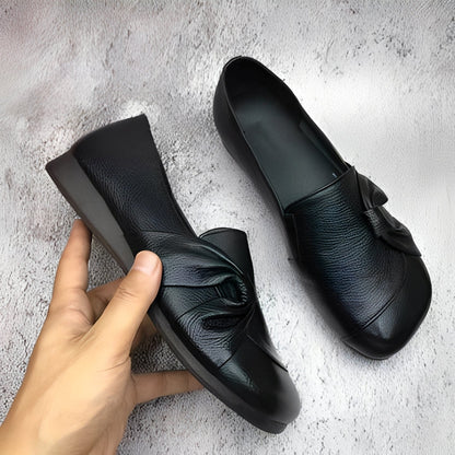 Krizel - Chaussures confort en cuir pour femmes