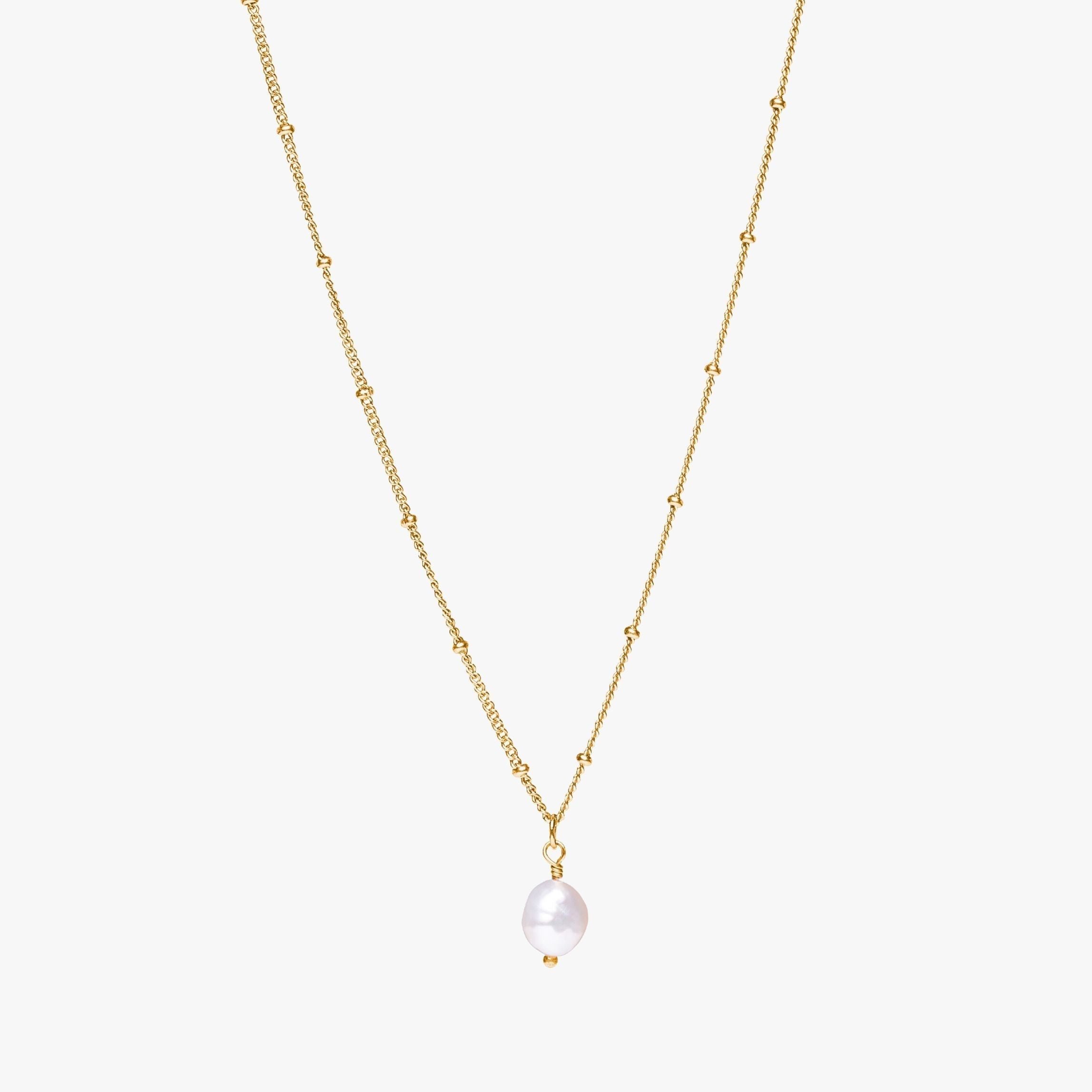 Marinelle – pendentif intemporel avec perle d'eau douce