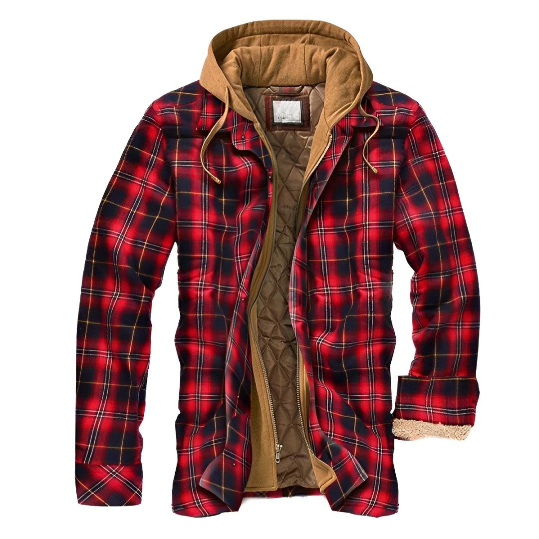 Ormond - Veste chaude à motif carreaux