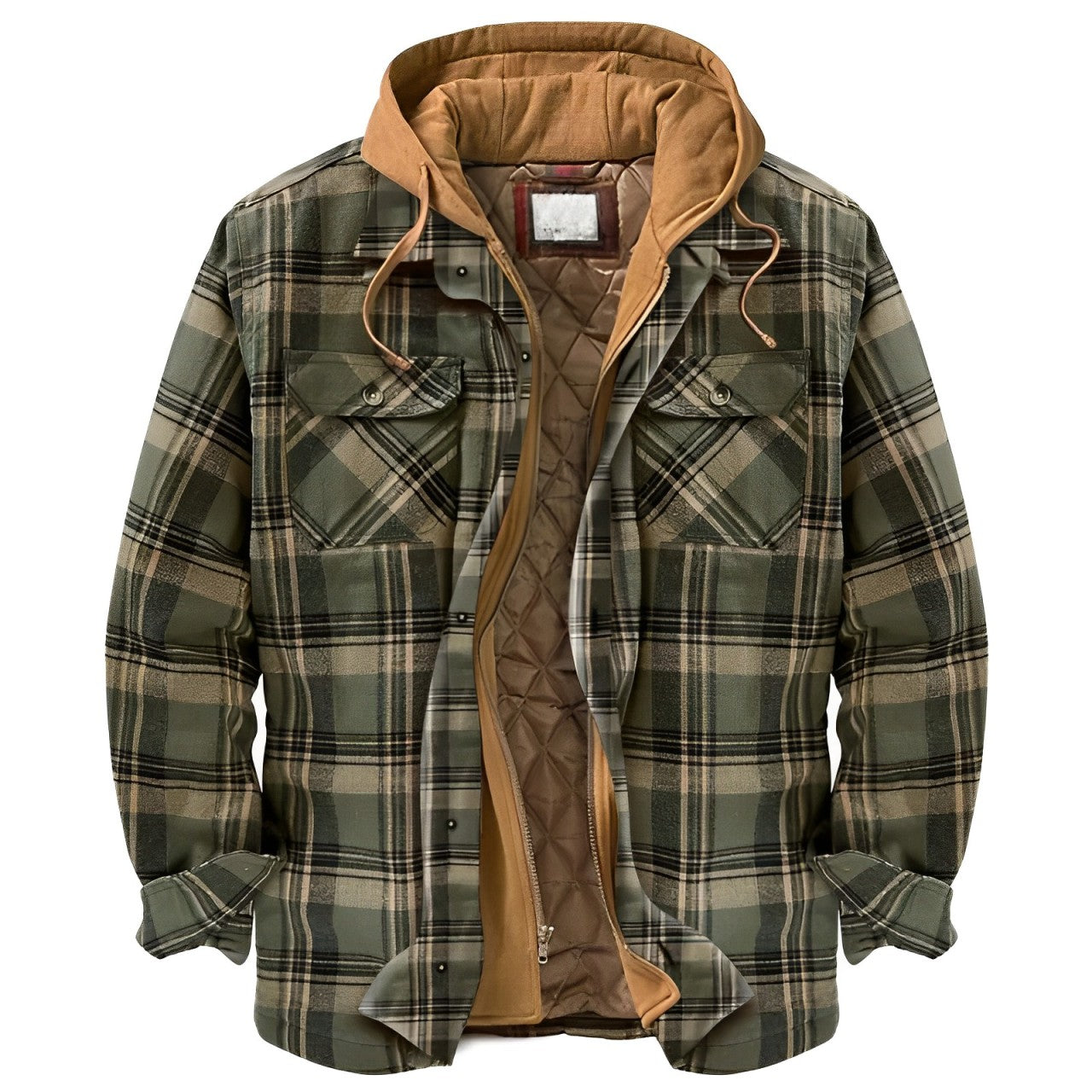 Ormond - Veste chaude à motif carreaux