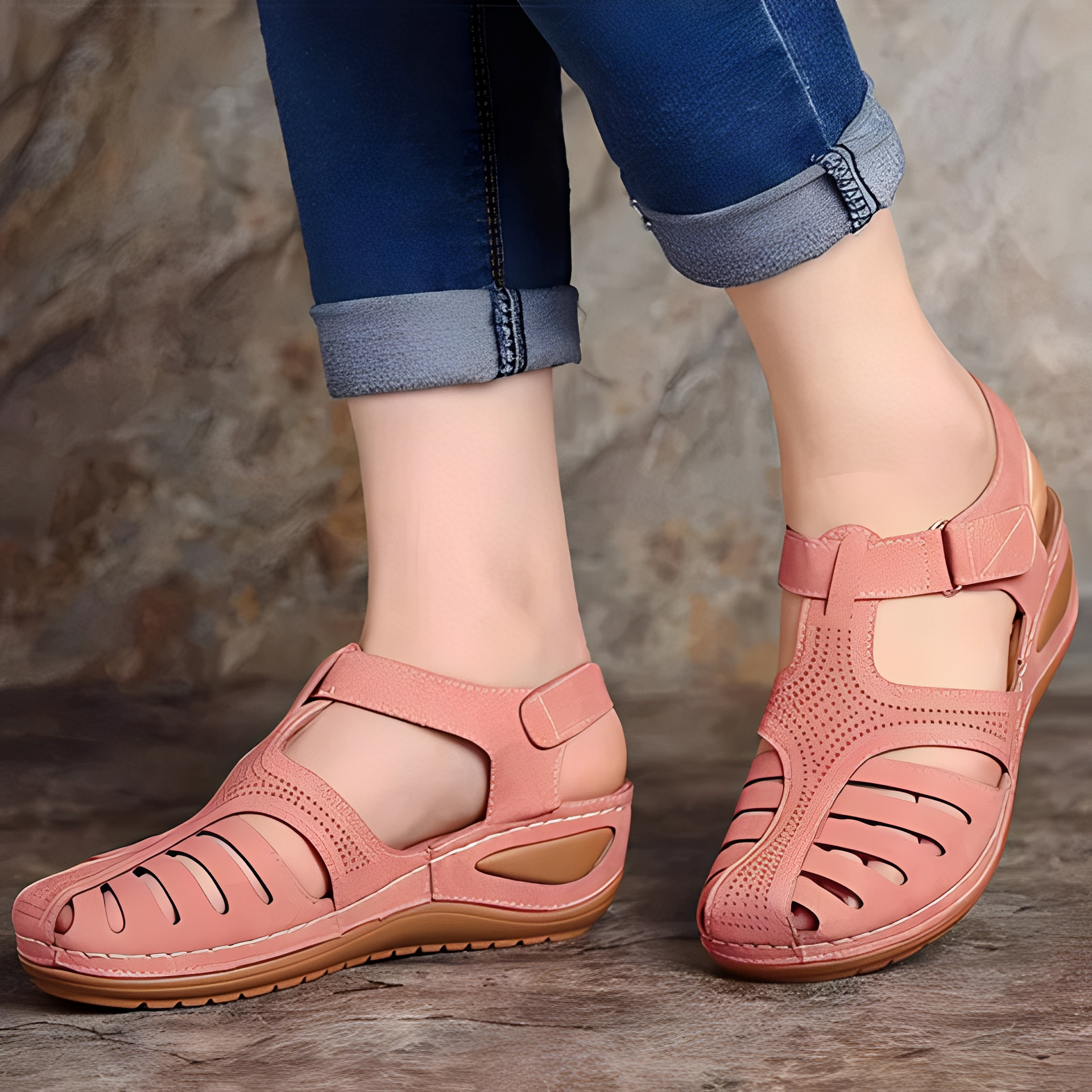 Sheena – Sandales Confort Romaines Femme