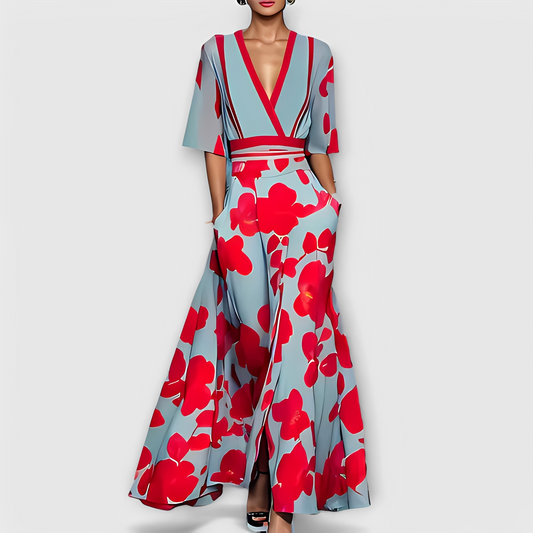 Merlin - Élégante robe florale pour femmes