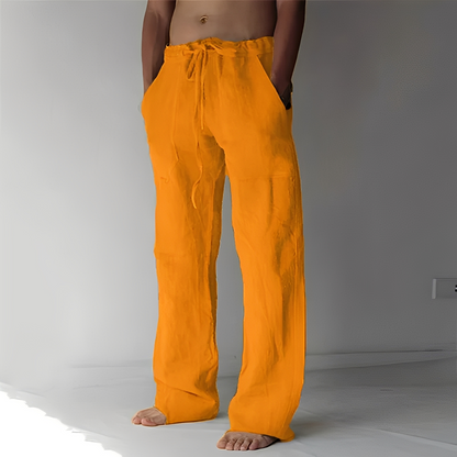 Arthur – Pantalon Ample en Lin pour Hommes