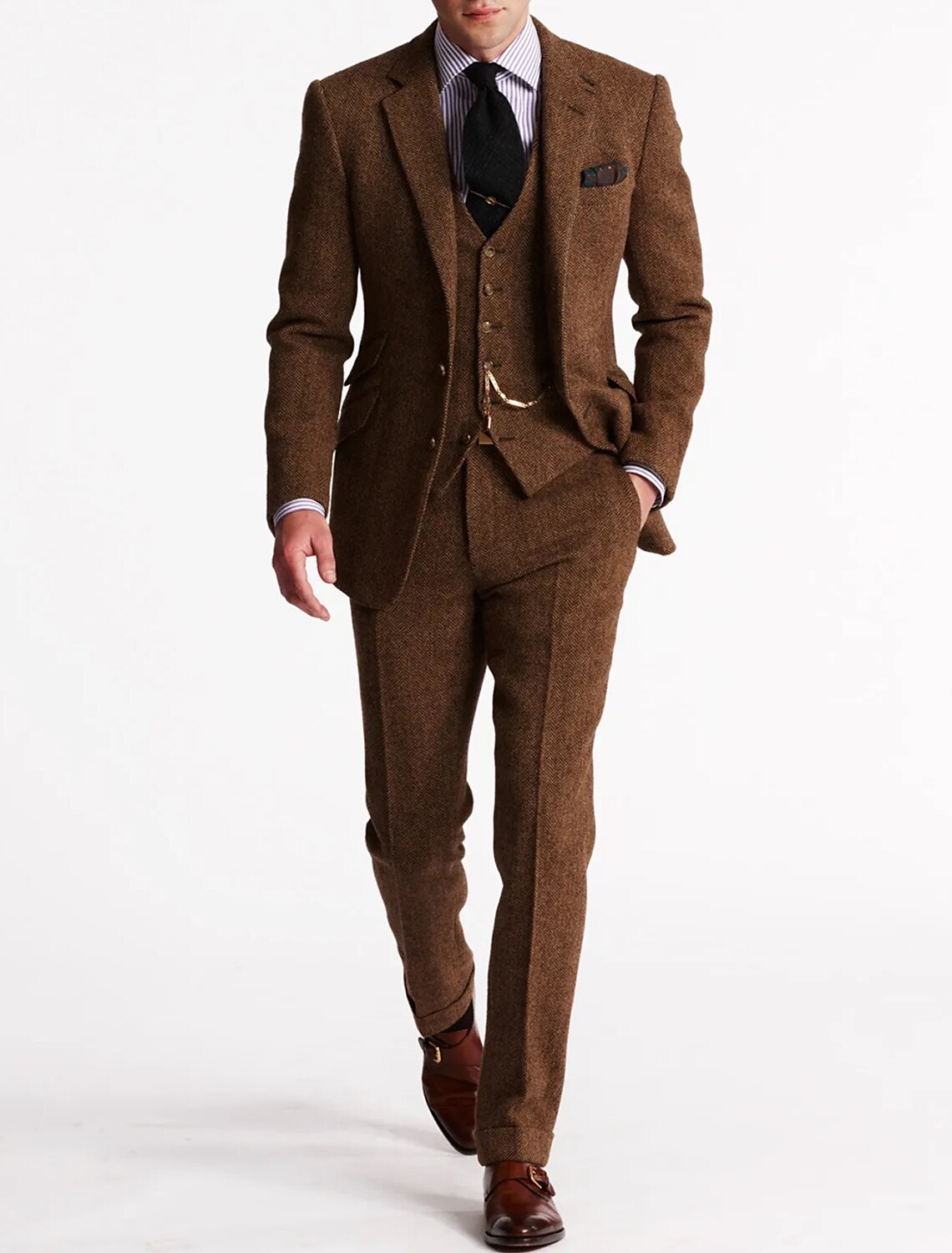 Franky | Tenue trois pièces pour homme – Veste d'affaires, gilet et pantalon