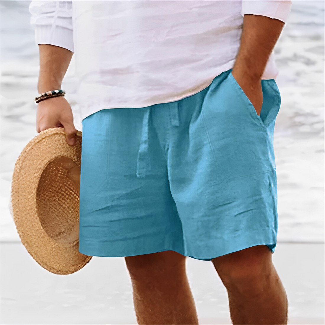 Charllie - Bermuda tendance pour homme pour l'été