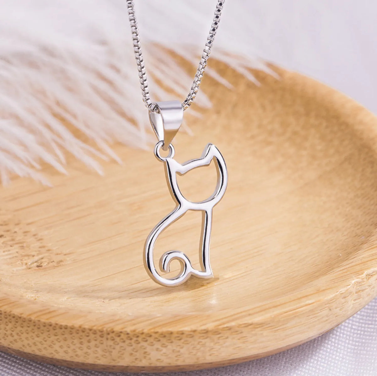 Collier de chat mignon - Collier creux
