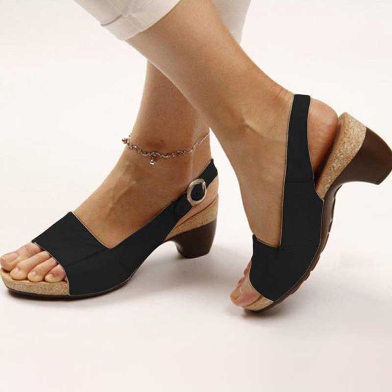 Victoria - Sandales à talon confortables et élégantes