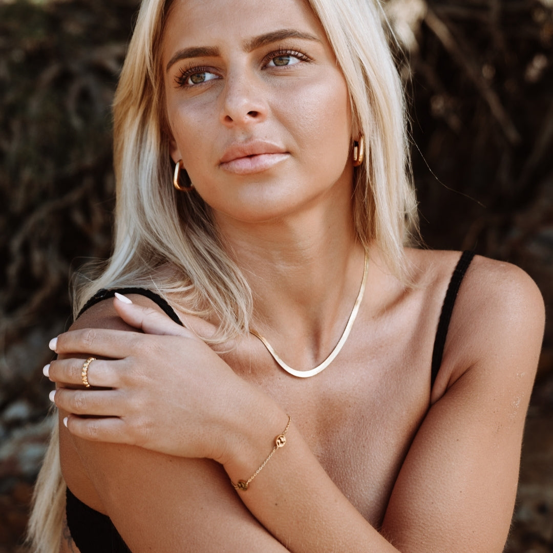 Kauai – Collier Herringbone résistant à l'eau