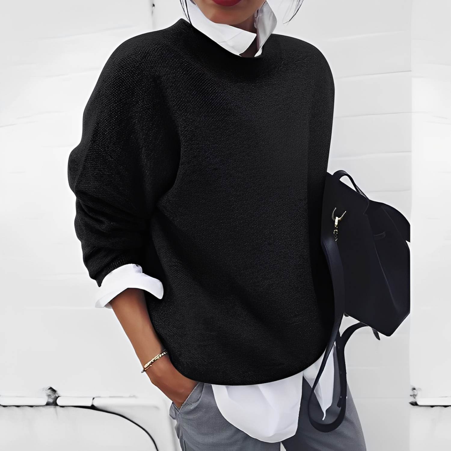 Gabriella - Pull pour femmes à coupe ample