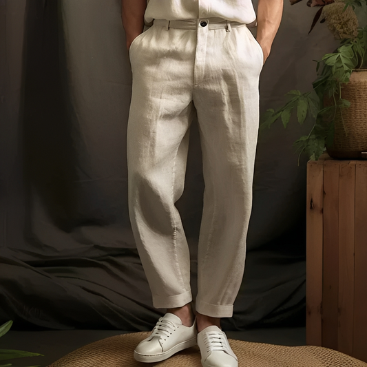 Jarold - Men's straight trousers with relaxed fit