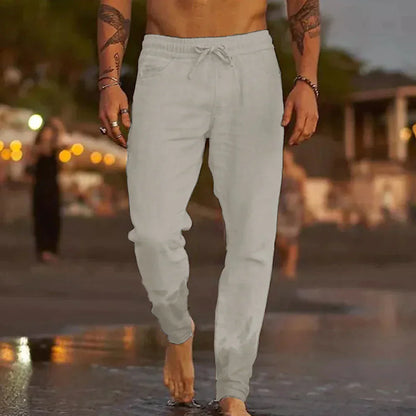 Linford - pantalon lin pour homme