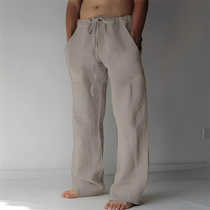 Arthur – Pantalon Ample en Lin pour Hommes