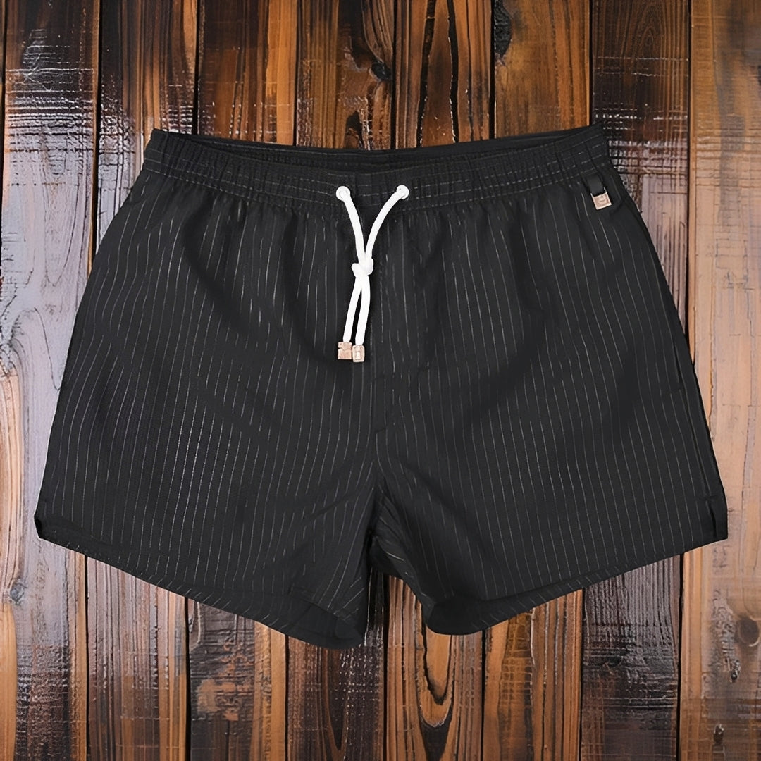 Gildar - Short d'été rayé chic pour homme