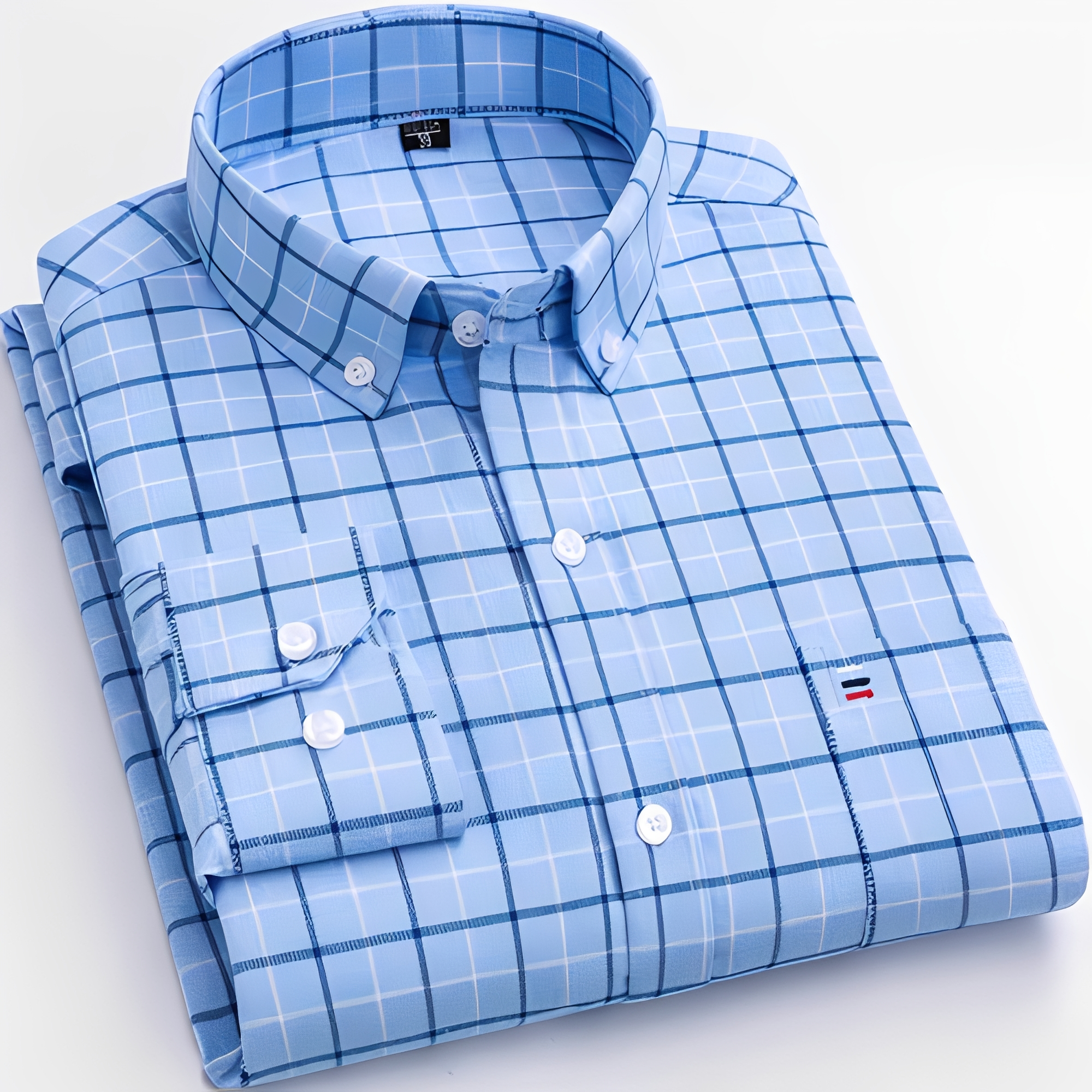 Lance - Chemise à carreaux pour homme à manches longues