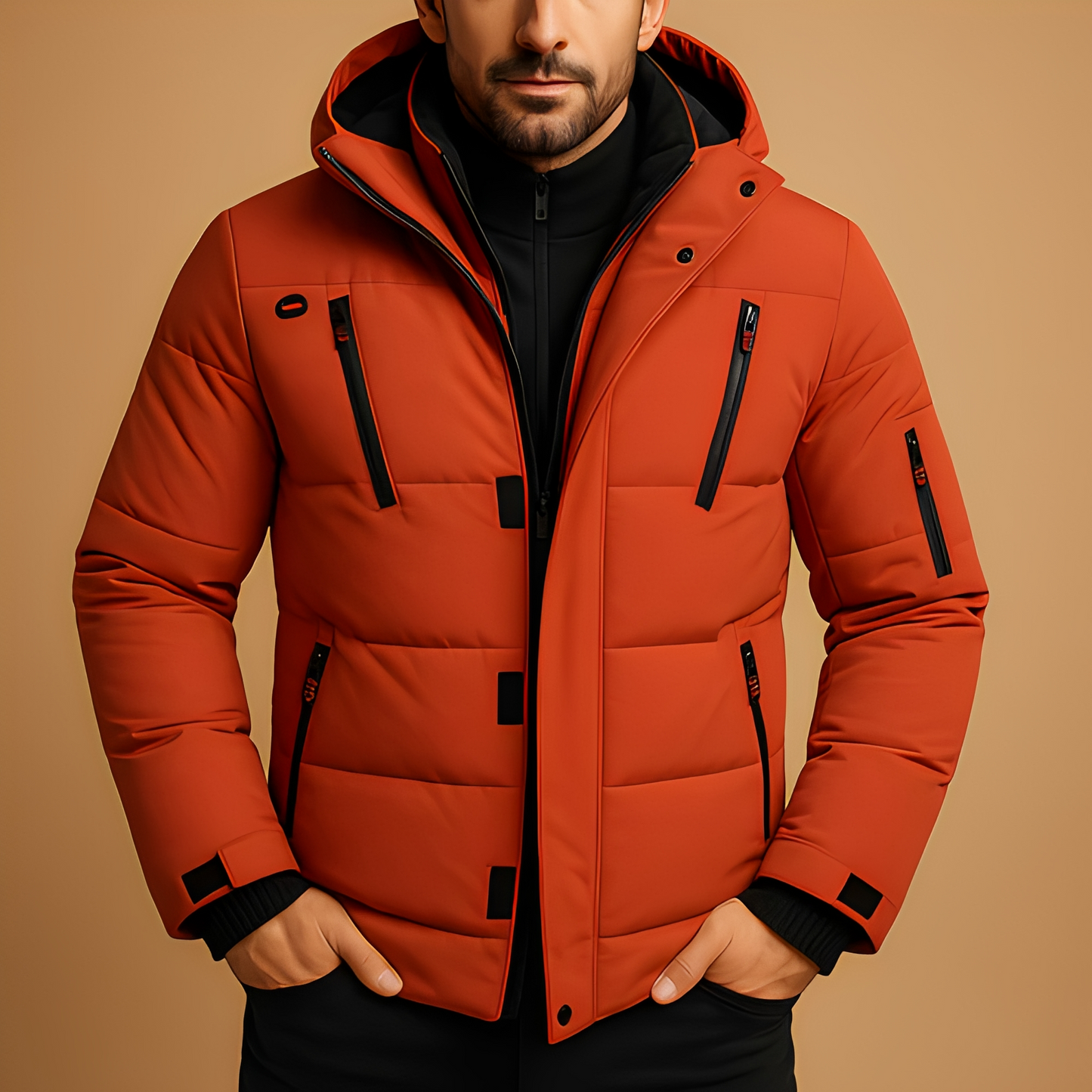 Artemmy - Manteau d'hiver imperméable pour homme