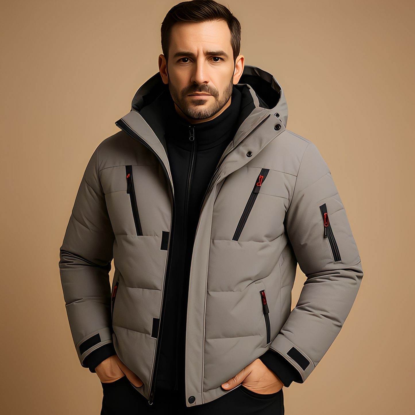 Artemmy - Manteau d'hiver imperméable pour homme