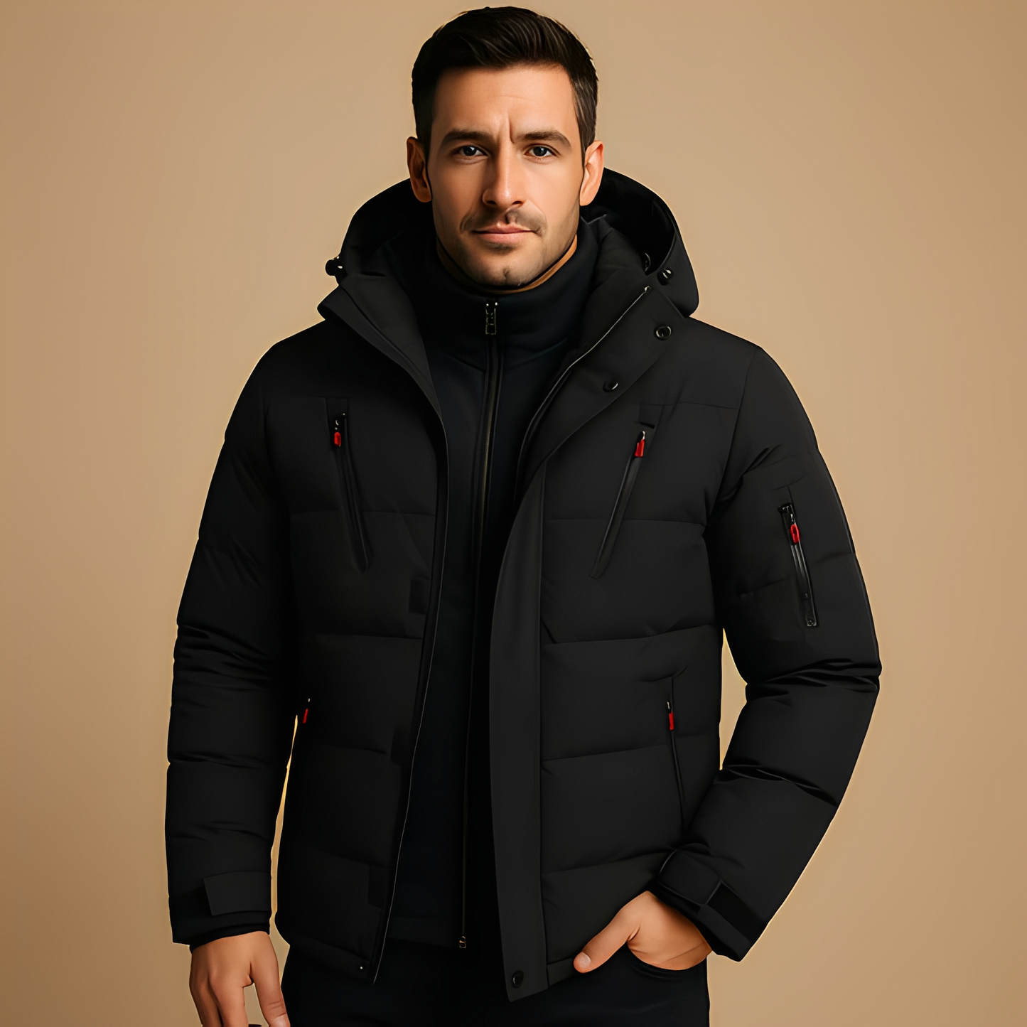 Artemmy - Manteau d'hiver imperméable pour homme